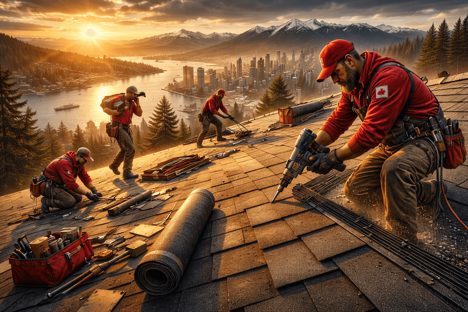 Roofing & Repairs services in Vancouver - Professional water damage restoration